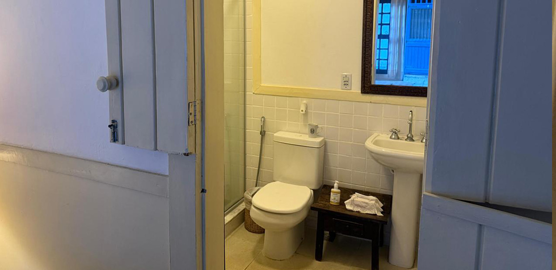 Suíte Vila Hípica - Vista lateral da acomodação