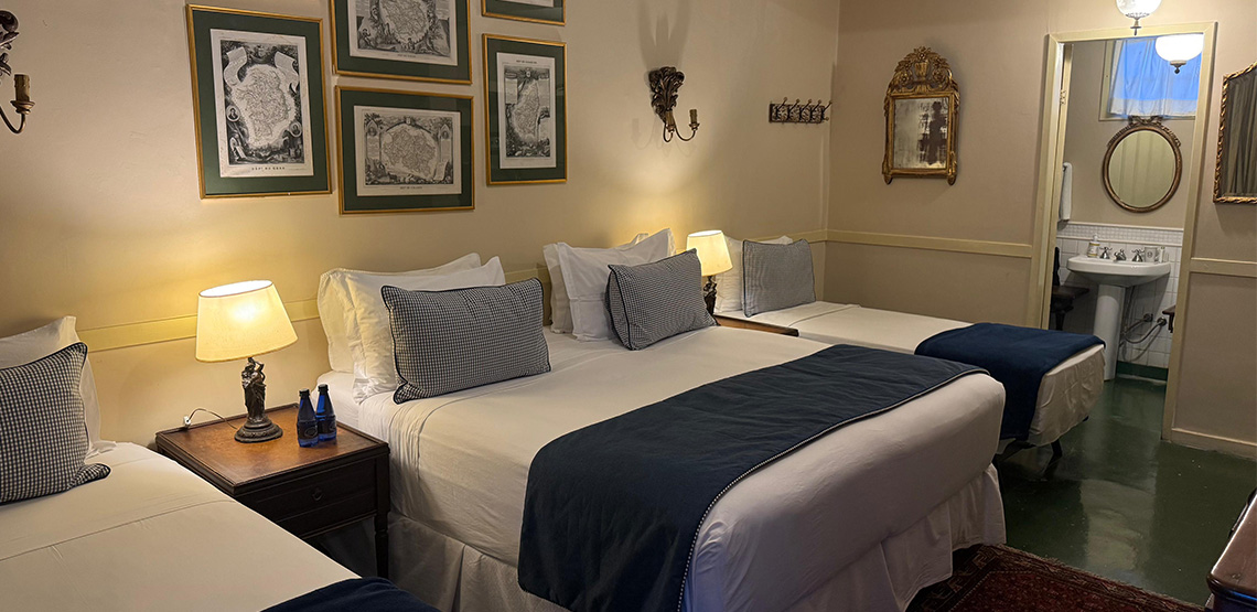 Suíte Vila Hípica - Área de estar e decoração clássica